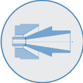 Diagrama de matriz de extrusión por tubería