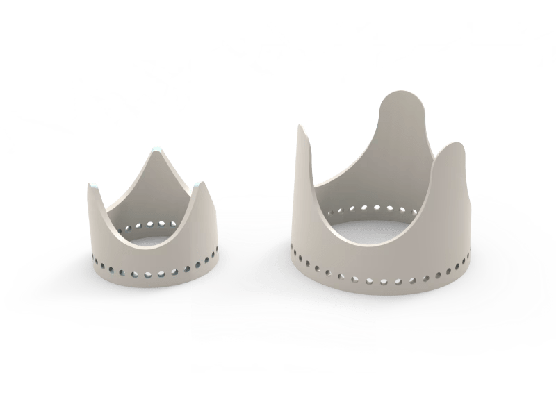 Armazón de válvula cardíaca de PEEK