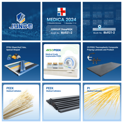 JunDe HPP GmbH participa en la feria MEDICA 2024 en Düsseldorf, Alemania