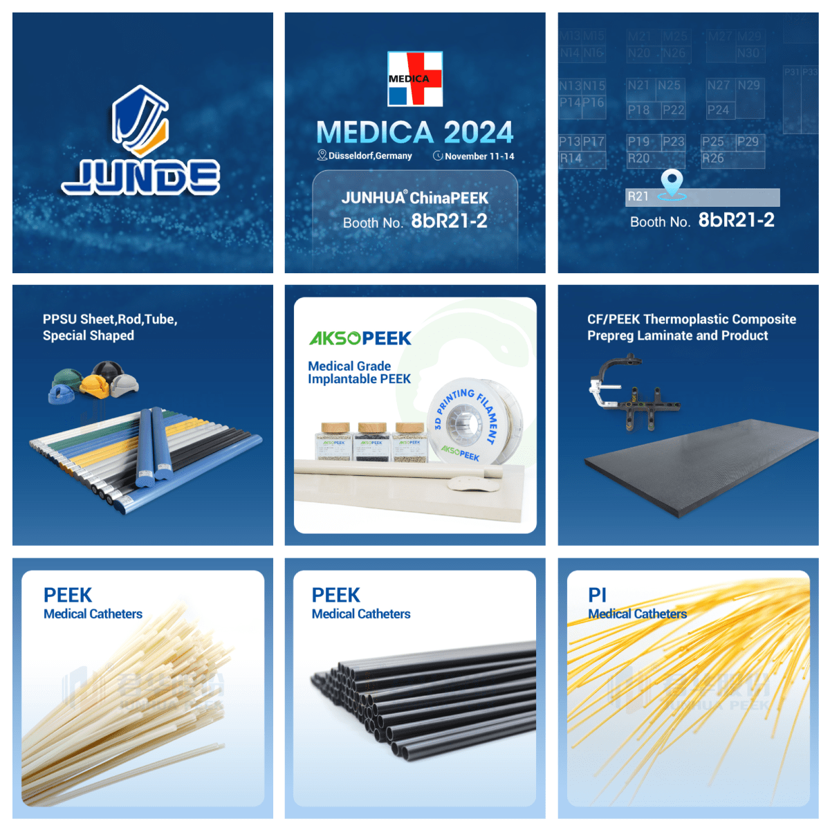 JunDe HPP GmbH participa en la feria MEDICA 2024 en D&uuml;sseldorf, Alemania Imagen 1
