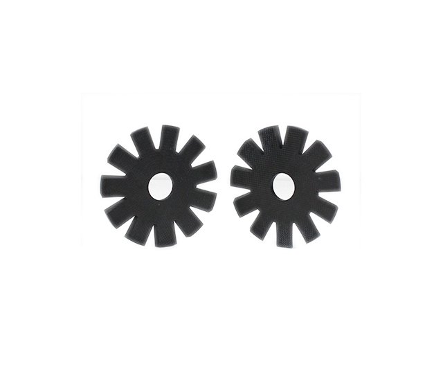 Rueda estelar de CF/PEEK (compresor de un solo tornillo) - JunDe Piezas mecanizadas por CNC de PEEK