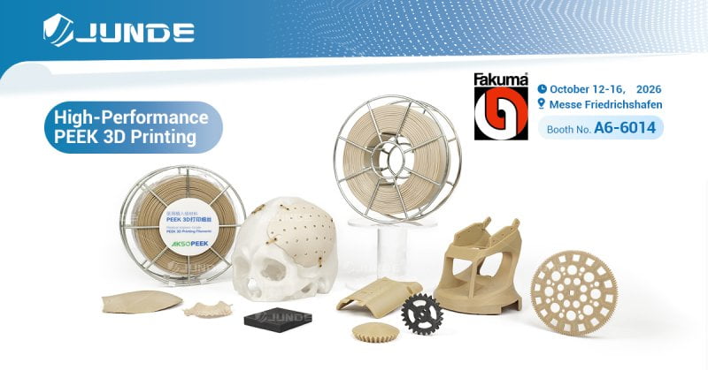 JunDe presenta nuestra gama completa de resinas PEEK de alto rendimiento en FAKUMA 2026! - JunDe JunDe presenta nuestra gama completa de resinas PEEK de alto rendimiento en FAKUMA 2026! Imagen 4